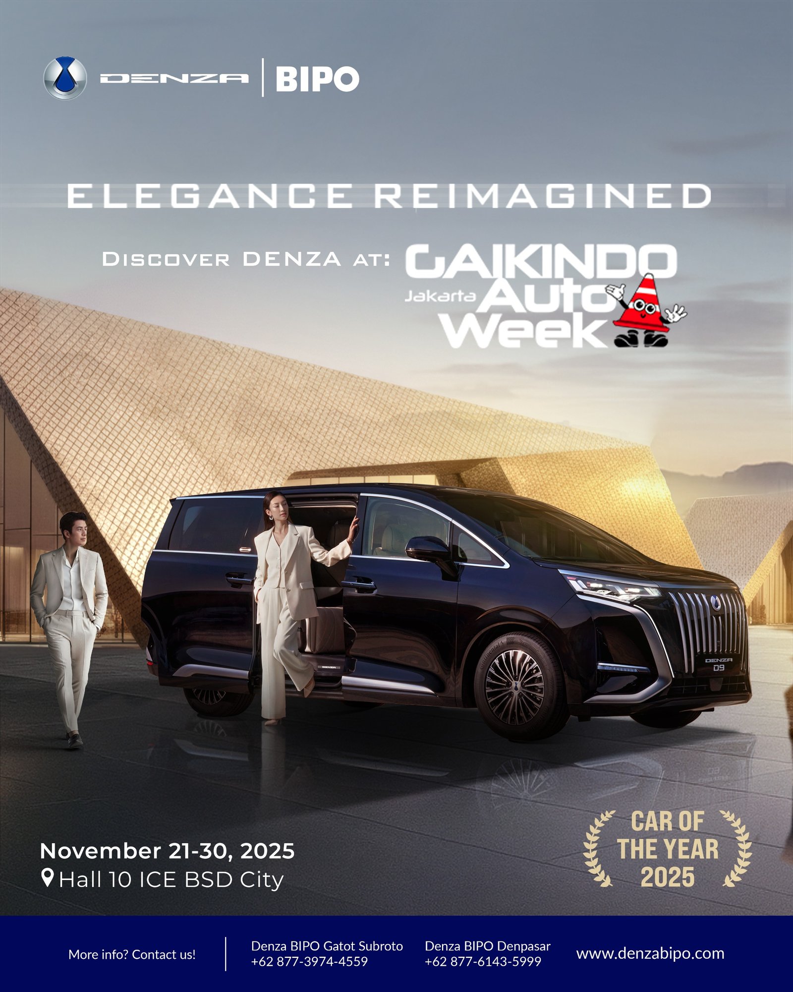 Denza BIPO Gaikindo Jakarta Auto Week